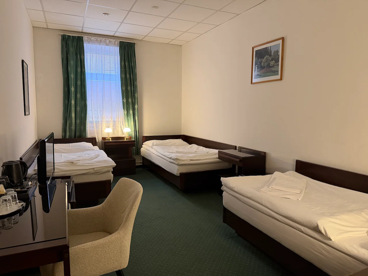 Třílůžkový pokoj / Triple room / Dreibettzimmer
